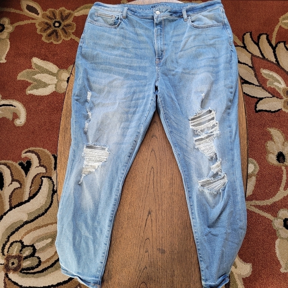 Arizona Jean Co. Hi-Rise Skinny Distressed Medium Wash Jeans Size Women's 23